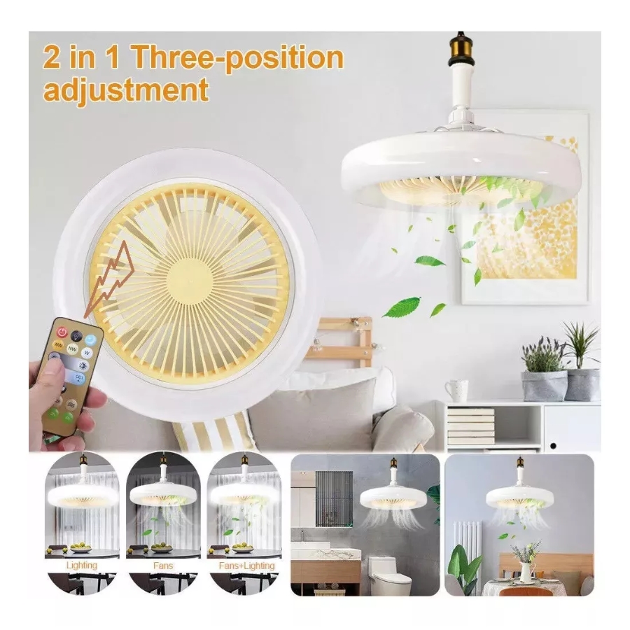 Miniatura 9 de Ventilador Con Lámpara De Luz Led